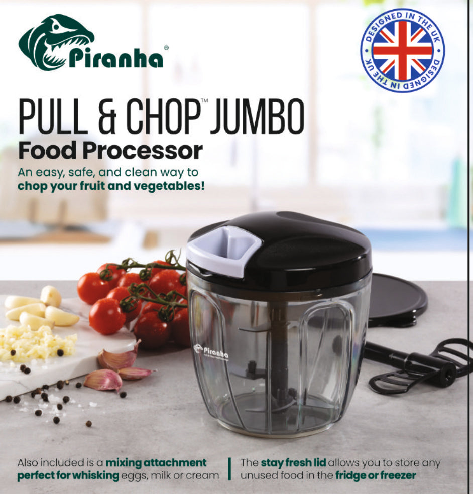 Pull & Chop Food Processor